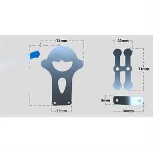 Suitable for 0.6 0.9 cylinder diameter 90 cylinder valve plate 4KW 7.5KW 90 air compressor air pump accessories Suitable for 0.6 0.9 cylinder diameter 90 cylinder valve plate 4KW 7.5KW 90 air compressor air pump accessories
