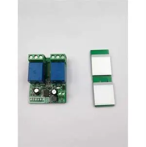 12V24V bidirectional relay board with two touch buttons, dual-color LED self-locking inching 12V24V bidirectional relay board with two touch buttons, dual-color LED self-locking inching