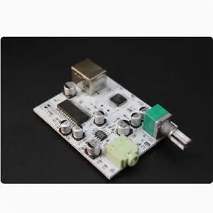 USB headphone amplifier CM108 TDA1305T TDA1308 IIS USB DAC decoder with USB cable OTG head USB headphone amplifier CM108 TDA1305T TDA1308 IIS USB DAC decoder with USB cable OTG head