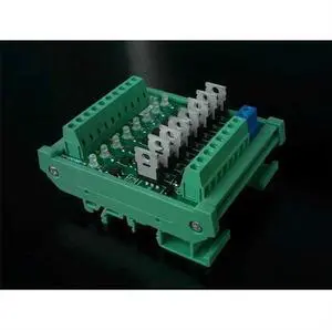 PLC amplifier board 8-way input universal output isolation tube board 5V/12/24V PLC amplifier board 8-way input universal output isolation tube board 5V/12/24V