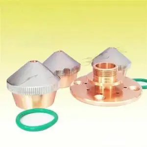 Composite triangle 4.0 copper nozzle, fiber optic cutting machine accessories Composite triangle 4.0 copper nozzle, fiber optic cutting machine accessories