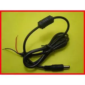 DC005 power cord with magnetic ring DC cord 5.5*2.5MM DC cord plug round wire straight head compatible with 2.1 DC005 power cord with magnetic ring DC cord 5.5*2.5MM DC cord plug round wire straight head compatible with 2.1