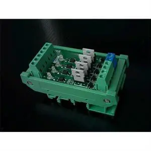 4-channel PLC amplifier board, fully compatible input, photoelectric isolation board, high-power transistor 4-channel PLC amplifier board, fully compatible input, photoelectric isolation board, high-power transistor