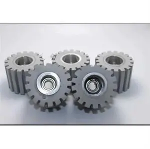 2-pack conveyor belt edge banding machine edge banding machine pressure wheel 54x10x40mm 2-pack conveyor belt edge banding machine edge banding machine pressure wheel 54x10x40mm