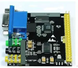 24-bit display module WM8731 ADV7123 digital audio FPGA control 24-bit display module WM8731 ADV7123 digital audio FPGA control