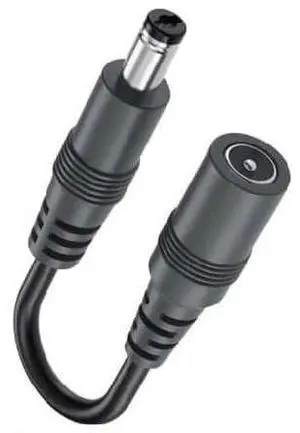587B DC 5.5x2.1mm Power Extension Cable; 5521 Power Adapter Cable (3.94 inches) 587B DC 5.5x2.1mm Power Extension Cable; 5521 Power Adapter Cable (3.94 inches)