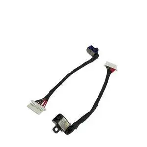 Compatible with 15 7591 7590 / 15 7590 / P83F P83F001 048JWV 48JWV DC power jack cable, plug into the charging port socket. Compatible with 15 7591 7590 / 15 7590 / P83F P83F001 048JWV 48JWV DC power jack cable, plug into the charging port socket.