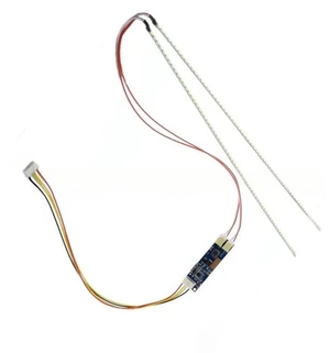 587B 19-inch Dual LED Backlight Strip and Driver Board Cable, suitable for LCD monitor panels. 587B 19-inch Dual LED Backlight Strip and Driver Board Cable, suitable for LCD monitor panels.