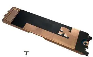 Suitable for 15 9500 M5550 M2 2280 SSD2 laptop SSD cooling bracket, hard drive cooling bracket 04TW9C 4TW9C Suitable for 15 9500 M5550 M2 2280 SSD2 laptop SSD cooling bracket, hard drive cooling bracket 04TW9C 4TW9C