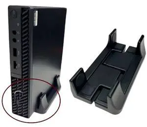 Vertical stand for mini PC tower PCs, compatible with models 3040M, 7040M, 7050M, 7060M, 3090M, 3000M, etc. Vertical stand for mini PC tower PCs, compatible with models 3040M, 7040M, 7050M, 7060M, 3090M, 3000M, etc.