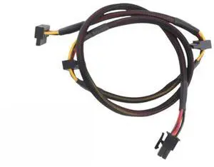 Modular Power Supply 6-pin to 3-port SATA Power Cable 18AWG Cable Length 80cm