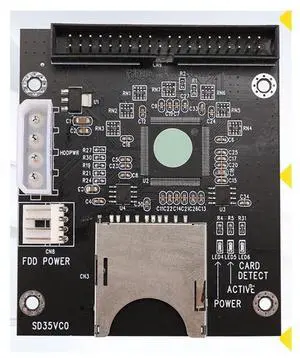 SD to 3.5 inch IDE 40 pin conversion card IDE SD card adapter SSD embedded storage adapter card IDE expansion card