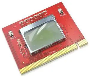 Diagnostic card for PC laptop desktop computer LCD PCI monitor computer analyzer motherboard diagnostic debug card tester