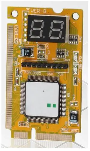 Laptop Diagnostic Card 2-bit Mini PCI/PCI-E LPC Analyzer Tester