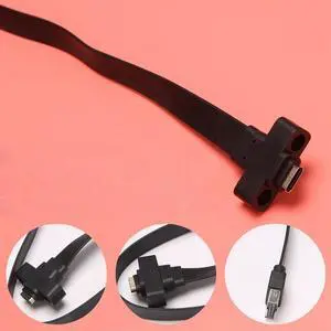 USB 3.1 Front Panel Type E to Type C Extension Cable, 2 (10 Gbit/S) Internal Adapter Cable with 2 Screws (50 cm)