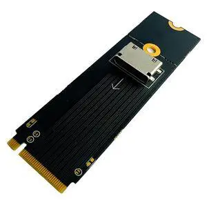 M.2 M- PCIe X4 SSD to U.2 SFF-8612 Adapter 4/3 for 2.5 inch U.2 (SFF 8639) SSD PCI-E Riser Card
