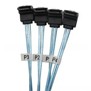 Mini SAS SFF-8087 to 4X SATA male 3.0 SSD high-speed data transmission cable 1 to 4 0.3m computer connection cable hardware connection cable
