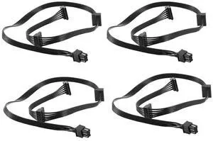 6 pin to 3X SATA drive power cable for 650 750 850 1000 1600 2000 G2 G3 P2 T2 GS 6 pin to 3X SATA drive power cable for 650 750 850 1000 1600 2000 G2 G3 P2 T2 GS