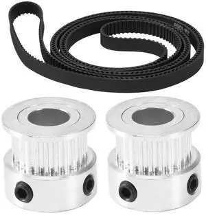 GT2 Timing Pulley Kit 24 Tooth Timing Pulley and 1068mm Belt for X5SA/X5SA /X5SA-2E 3D Printer
