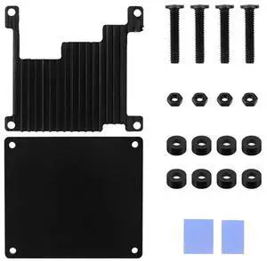 For 3 aluminum case passive cooling shell radiator for O 3 1 2 4GB motherboard