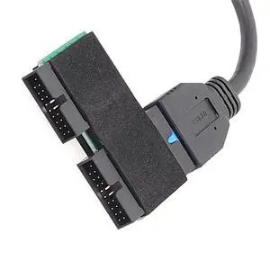 USB 3.0 19-pin hub with chip modular cable design motherboard data extension cable