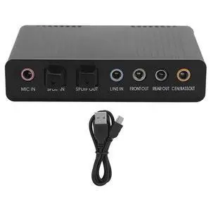 External sound card, digital playback, digital recording mode, computer external sound card, karaoke audio adapter
