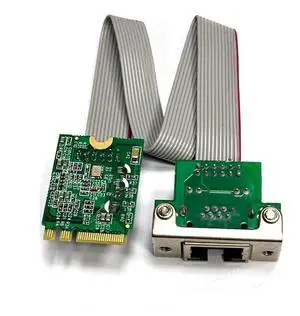 M.2 A+E 2.5G Ethernet Network Card 8125B Industrial Network Card M.2 Gigabit Ethernet Network Card
