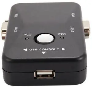 USB switch 2 port S switch box USB 2.0 mouse keyboard 1920X1440 switch box