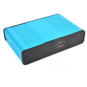 USB 6-channel 5.1/7.1 surround external sound card for PC laptop desktop tablet audio optical fiber adapter card (blue)