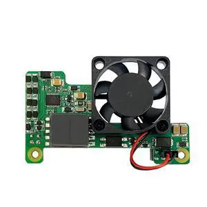 Applicable to +/4B module Ethernet power supply expansion board with cooling fan