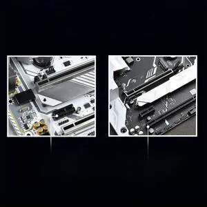 PH58 2 x M2 SATA to PCIE adapter card display card separator expansion card PCIe X1 to M2 SATA SSD