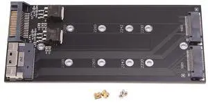 8654 8I Split Card X8 to Dual M.2 to Ultra-thin PCIe SSD SATA Adapter (for motherboard)