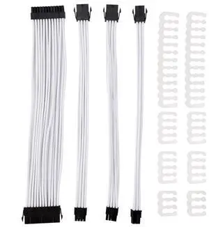 Basic Extension Cable Kit; 1pc Atx 24n/Eps 4+4n/Pci-E 8n/Pci-E 6n Power Extension Cable