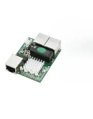 Industrial grade minimum three-port 1000M Gigabit RJ45 standard port network switch module 5V-12V power supply network splitter