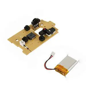 DIY Wireless Mouse Kit Ergonomic Mouse Office/Gaming Universal Wireless Mouse Suitable for 3D Printing DIY Wireless Mouse