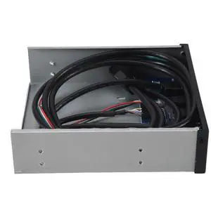 USB 3.0 Dual Port Optical Drive Front Panel Expansion Adapter USB 3.0 Hub + HD Audio + Power Switch Button