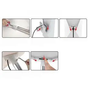 Bracket round tube adapter for tube adapter buckle design for 3 bracket adapter