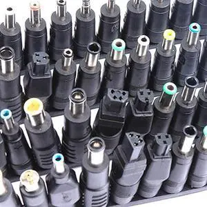 56pcs/set Universal Plug 56pcs DC Power Supply 5.5X2.1mm DC Head Jack Charger to Laptop Plug Power Adapter