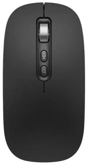AI smart voice mouse voice to text mouse rechargeable 2.4G wireless bluetooth mouse notebook computer voice input mouse