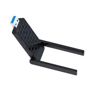 1800 Wireless Network Card WiFi6 USB Adapter Dual Band 2.4G/5 Wi-Fi Dongle 2 Antenna Wireless Receiver for PC