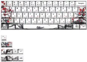 71 key outline keycaps for GH60 RK61 ALT61 Anne 2 GK61 GK64 Dz60 keycaps