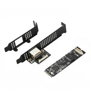 M.2 to 5G network card 8126 chip diskless boot e-sports game network card wired RJ45 control card