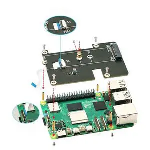 PCIe to M.2 M adapter expansion board, suitable for 2230 2242 2280 M.2 M SSD, supports PCIE 2