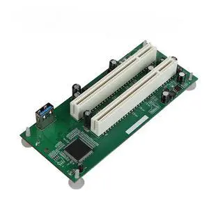 Desktop PCI- PCI-E to PCI Adapter Card PCIe to Dual Pci Slot Expansion Card USB 3.0 Add-on Card Converter