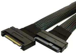 U2 SFF-8639 PCIe SSD cable male to female extension cable 50cm MINI SAS 68n server power cable for 750 U.2 SSD