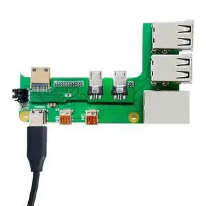 Applicable to 2W to 5 expansion board to 5 interface adapter USB HUB RJ45 HAT