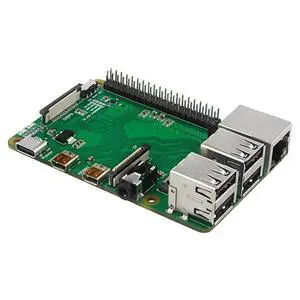 CM4 to 4B adapter board, suitable for CM4 module to 4B adapter 4-way USB2.0 RJ45 Ethernet port expansion board
