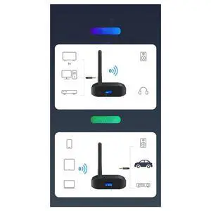 Bluetooth 5.3 adapter receiver transmitter two in one Qualcomm APTX audio decoding audio Bluetooth B55 adapter