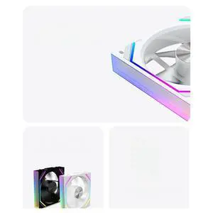 V2RS chassis fan magic block free splicing 120mm PC computer 12V chassis fan link 3N 5V A Shenguang lithium white, B