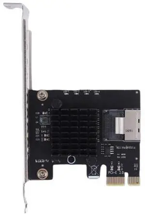 PCIE Adapter Card PCIE 1X to Mini SAS 8087 SATA3.0 6Gbps Adapter Card Hard Drive Expansion Card